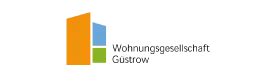 Logo der Wohnungsgesellschaft Güstrow – Kundenprojekt von Yourfilms, spezialisiert auf Medienproduktion für Immobilienunternehmen