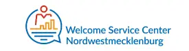 Logo des Welcome Service Center Nordwestmecklenburg – Kundenprojekt von Yourfilms, spezialisiert auf Medienproduktion für regionale Serviceeinrichtungen