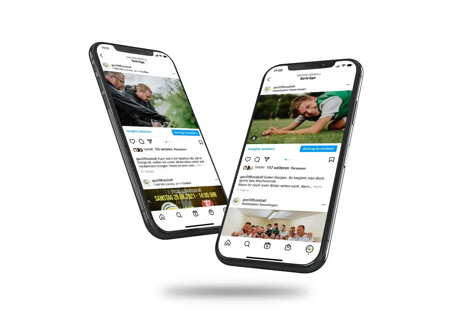 Wir erstellen Social Media Content, Yourfilms André König