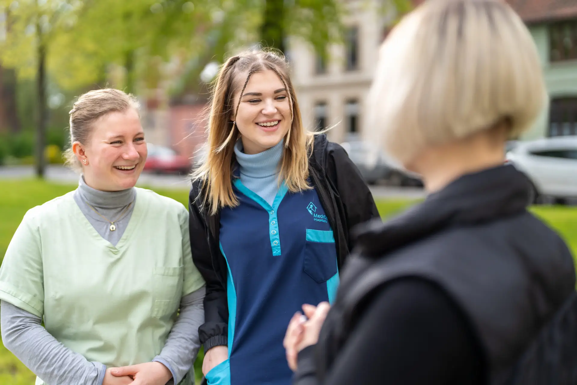 Kolleginnen der MeckCura Pflegedienst