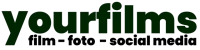 Yourfilms Logo für Videoproduktion, Fotografie und Social Media Content aus Güstrow